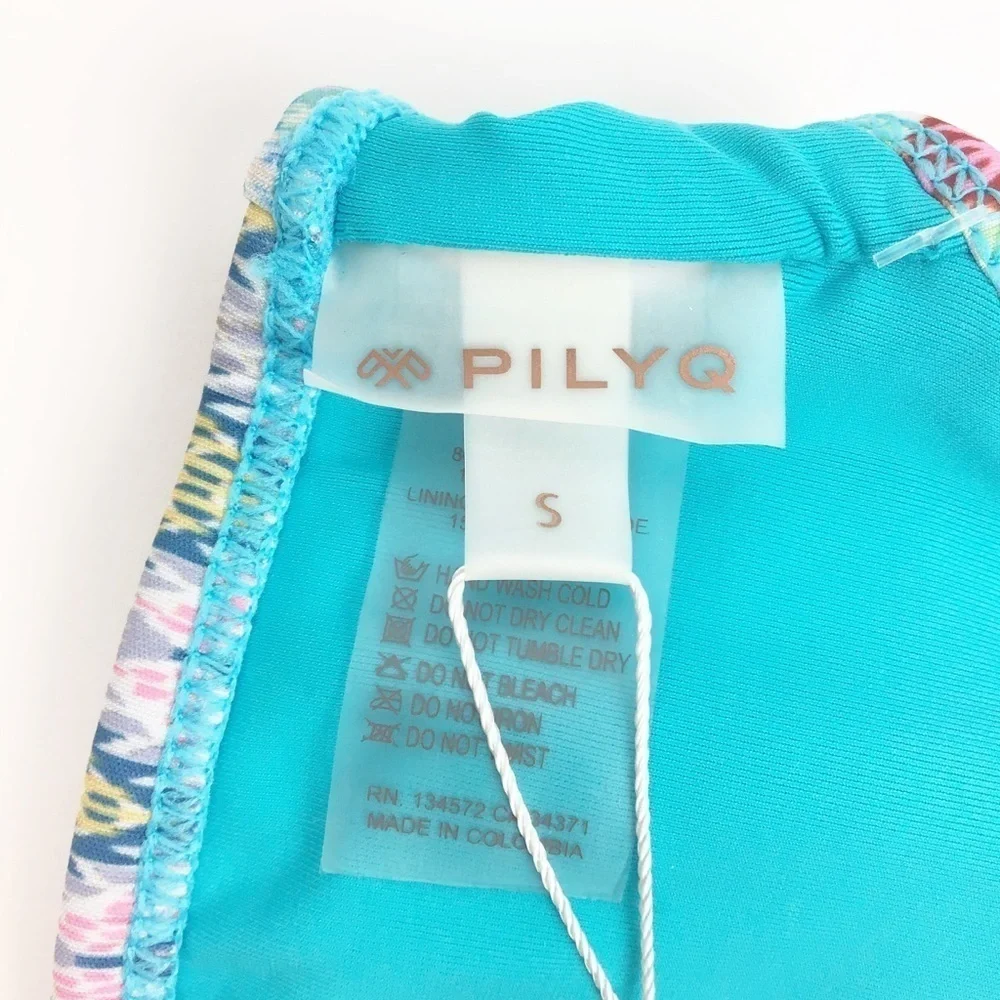 PilyQ Belize Utopia Swim Halter l Size Small
